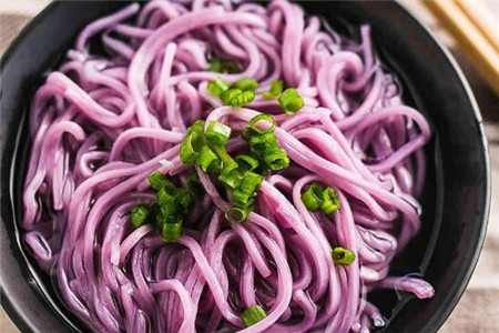 紫薯面