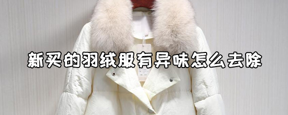 羽绒服有异味怎么回事？新买的羽绒服有异味怎么去除？