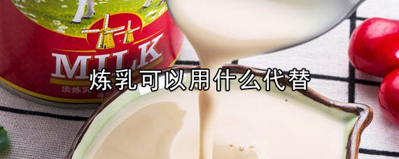 炼乳可以用什么代替