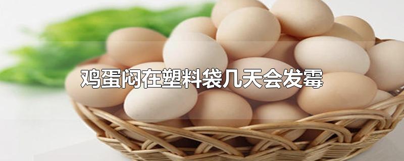 鸡蛋装到塑料袋为什么会发霉？鸡蛋放塑料袋会坏吗？