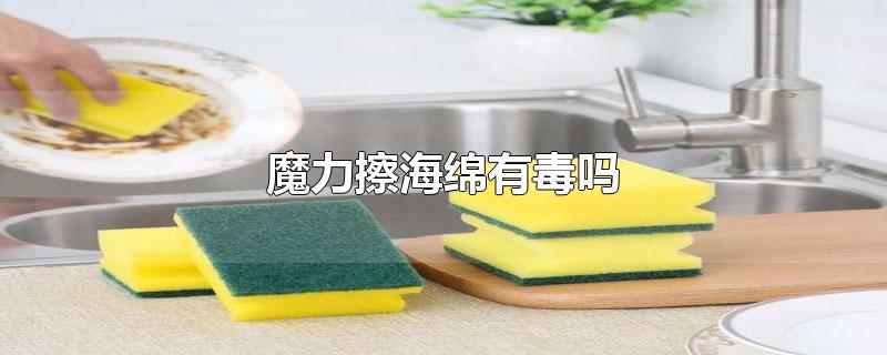 魔力擦海绵有毒吗？魔力海绵擦有危害吗？