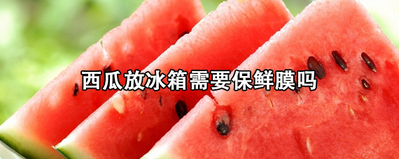 西瓜放冰箱需要保鲜膜吗 西瓜能在保鲜冷库里储存多久