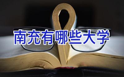 南充有哪些大学