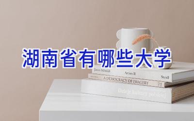 湖南省有哪些大学