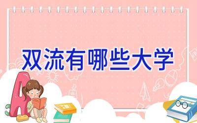 双流有哪些大学