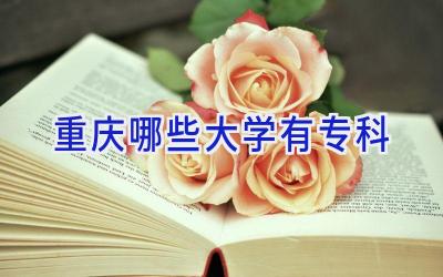 重庆哪些大学有专科