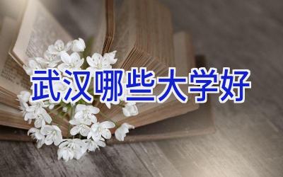 武汉哪些大学好