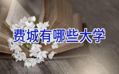 费城有哪些大学
