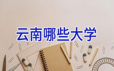 云南哪些大学