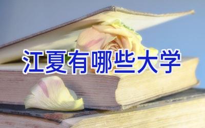 江夏有哪些大学