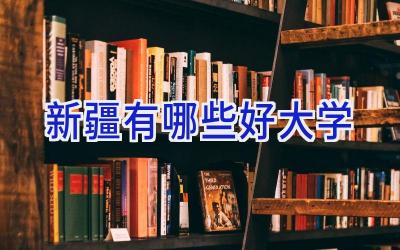 新疆有哪些好大学
