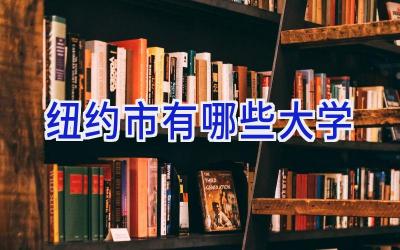 纽约市有哪些大学