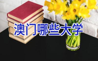 澳门哪些大学