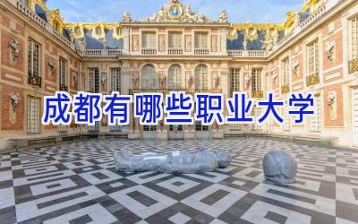 成都有哪些职业大学