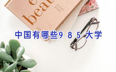 中国有哪些985大学
