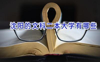 沈阳的文科二本大学有哪些