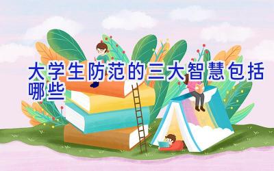 大学生防范的三大智慧包括哪些