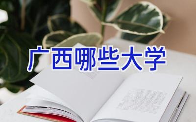 广西哪些大学