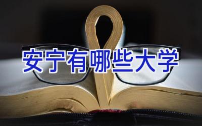 安宁有哪些大学