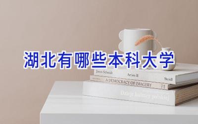 湖北有哪些本科大学